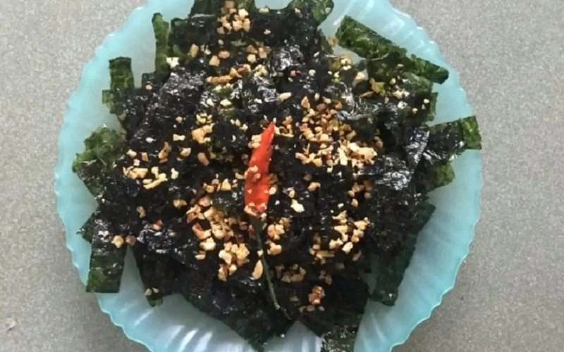 Rong biển cháy tỏi cay thơm - Green Food