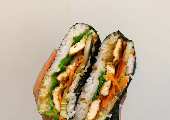 Sushi Sandwich - Green Food