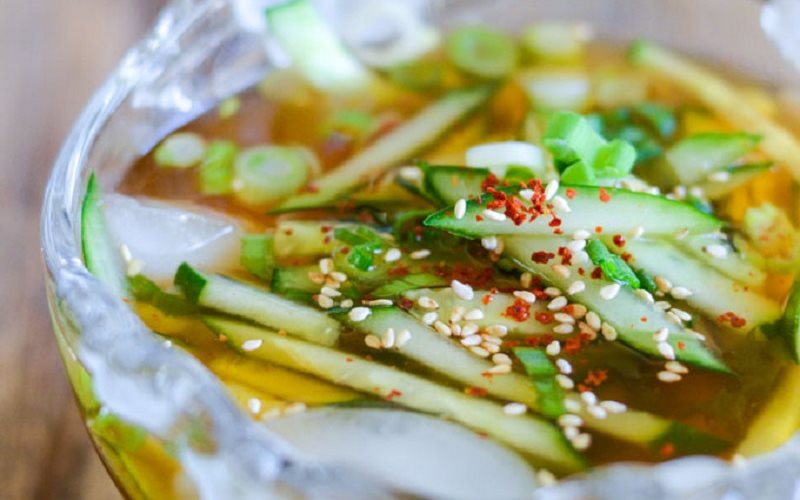 Súp rong biển dưa leo - Green Seaweed