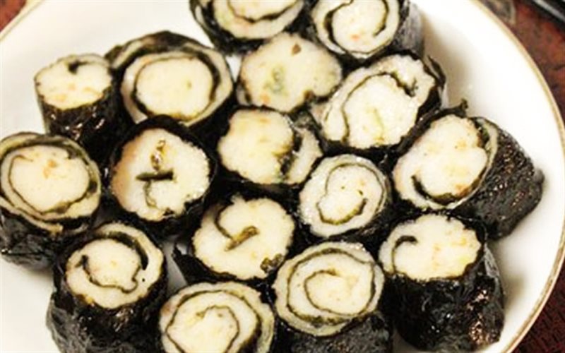 Chả tôm cuộn rong biển - Green Seaweed