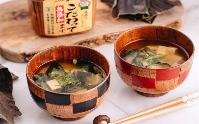 Canh miso rong biển đậu hũ - Green Seaweed