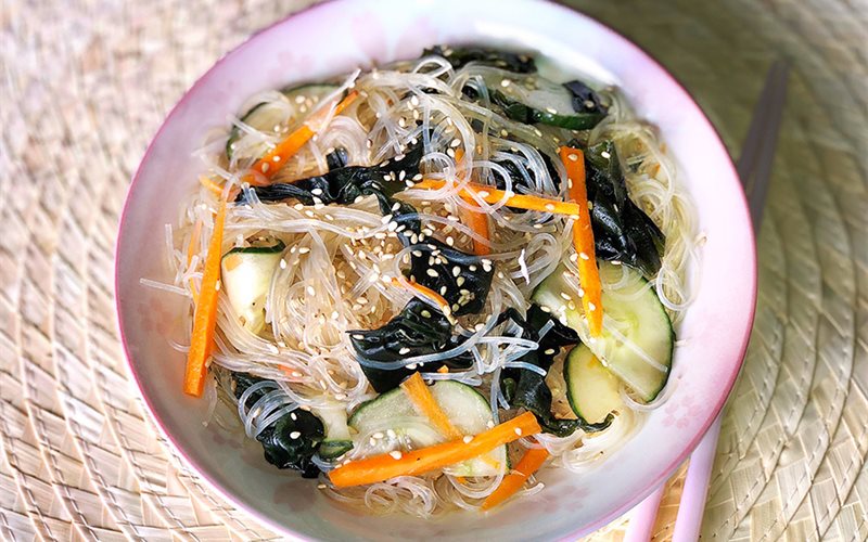 Miến trộn rong biển thịt nguội - Green Seaweed