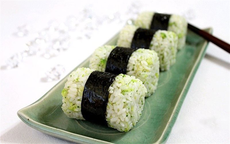Cơm nắm xanh lá cây - Green Seaweed