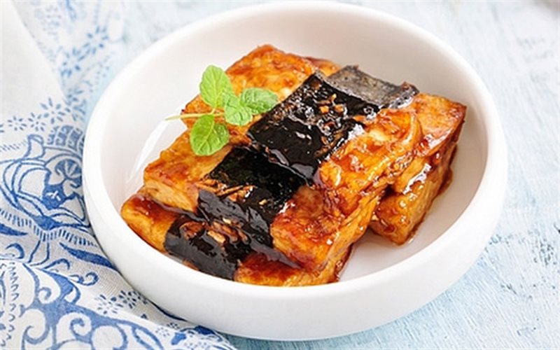 Đậu hũ cuốn rong biển - Green Seaweed