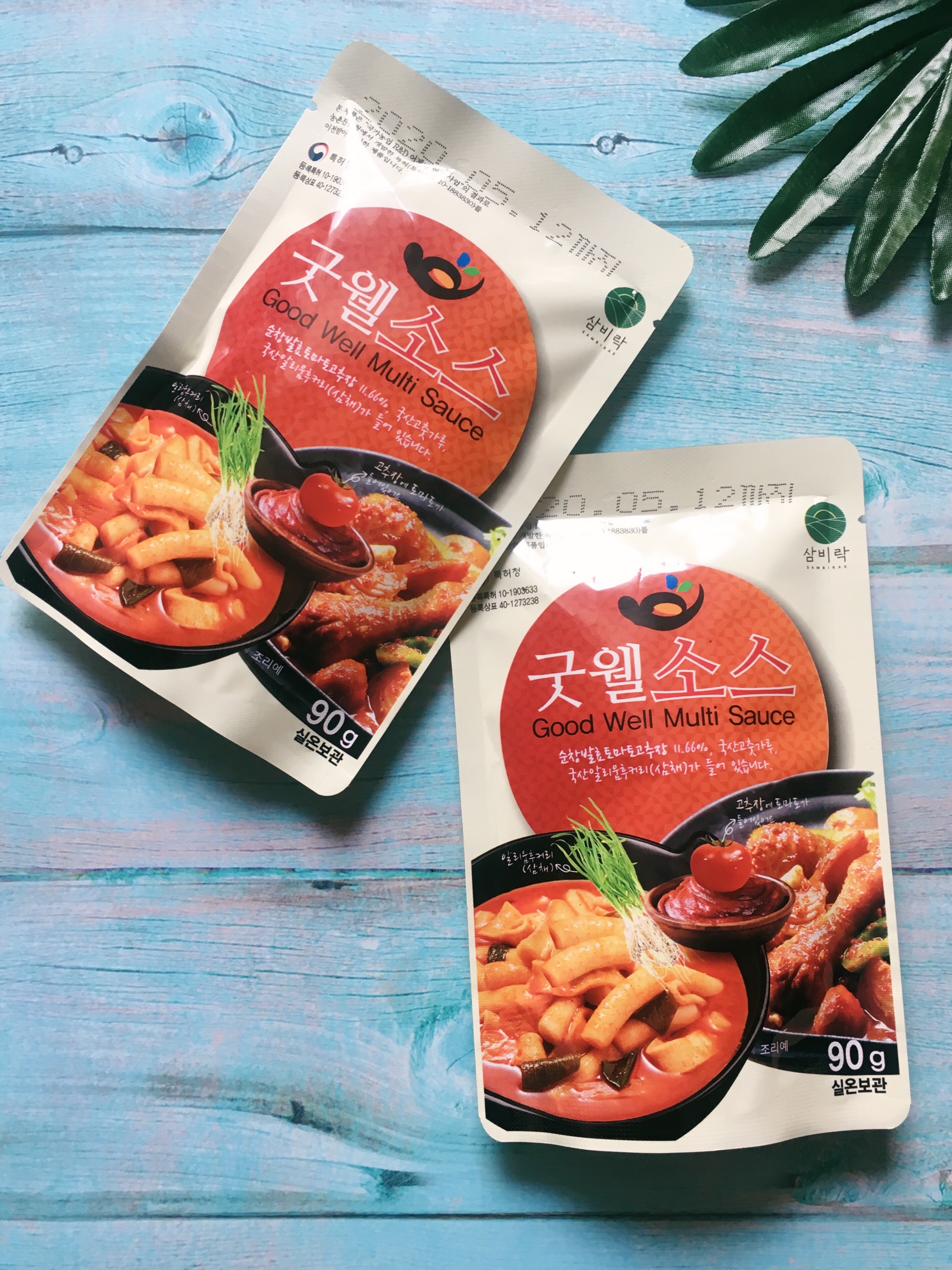 Sốt bánh gạo topbokki good well vị cay - 90g
