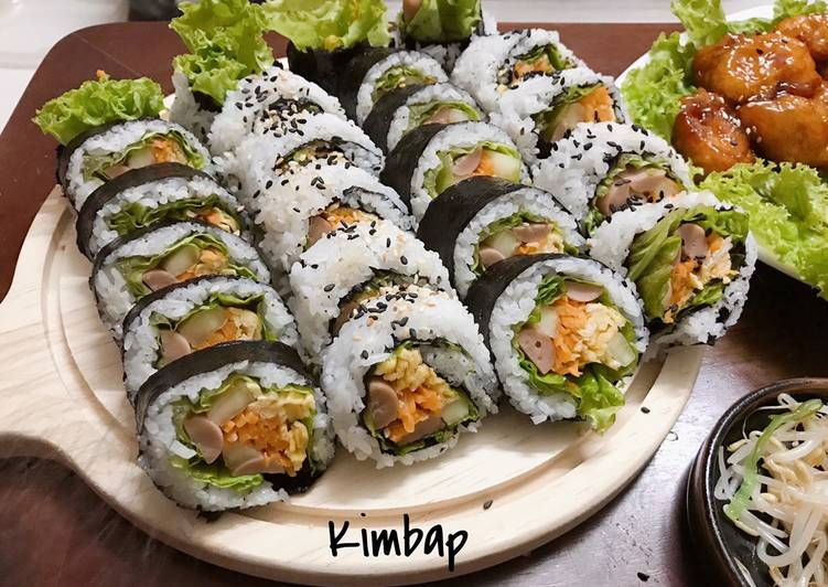 Cơm cuộn rong biển Kimbap Hàn Quốc - Green Seaweed