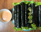 Kimbap keto - Green Seaweed