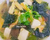 Canh chay rong biển đậu hủ,nấm hương và tàu hủ ky - Green Food