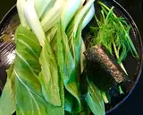 Canh cải nấu rong biển rau thì là - Green Food