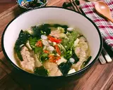 Canh Súp Mandu Rong Biển Đậu Hủ Chay - Green Food