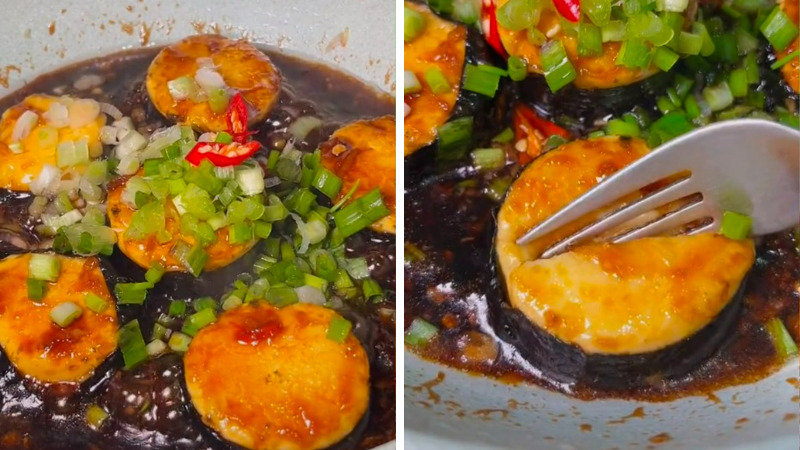 Cách làm đậu hũ cuộn rong biển - Green Food