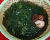 Canh rong biển, đậu non nấu tôm băm - Green Food