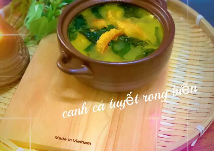 Canh cá tuyết rong biển - Green Food