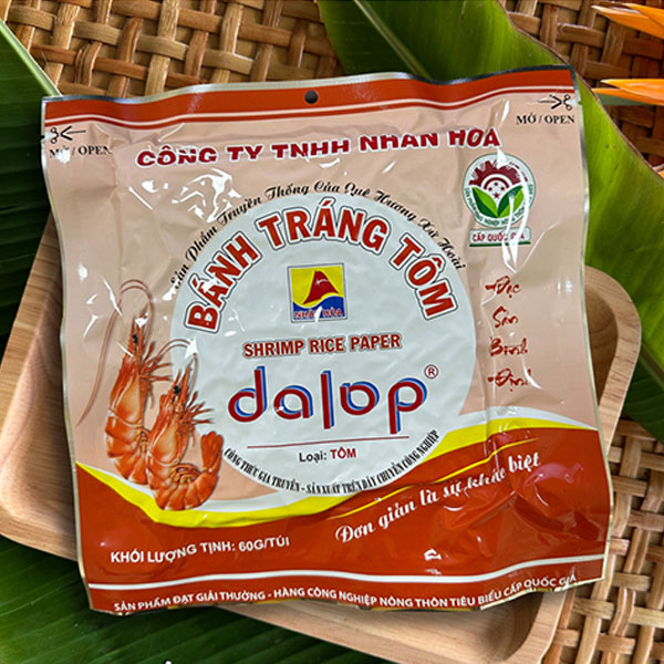 Bánh Tráng Tôm Dalop Xứ Hoài Bình Định