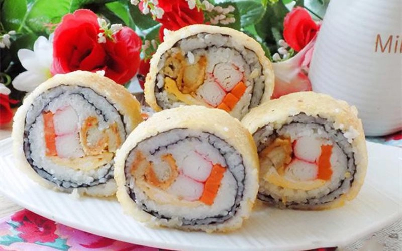 Kimbap  thập cầm chiên giòn - Green Food